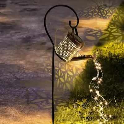 מנורת משפך ייחודית לחצר