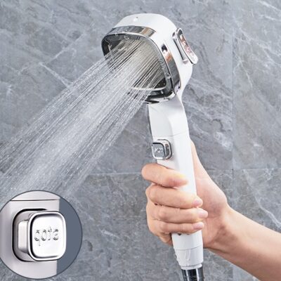 ראש מקלחת Pressure עם 4 מצבים